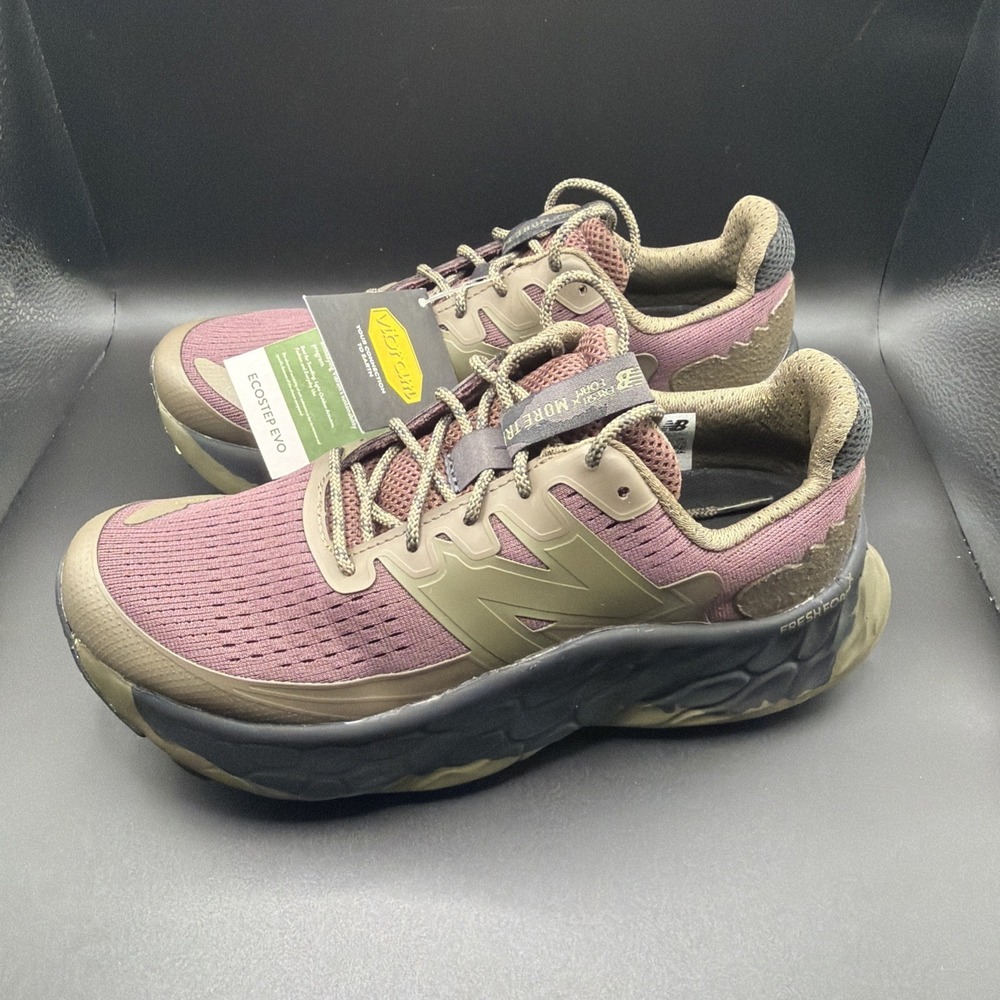 MTMORNAD New Balance Fresh Foam X More Trail V3 Dark Camo Licorice (Men's) - Picture 3 of 10